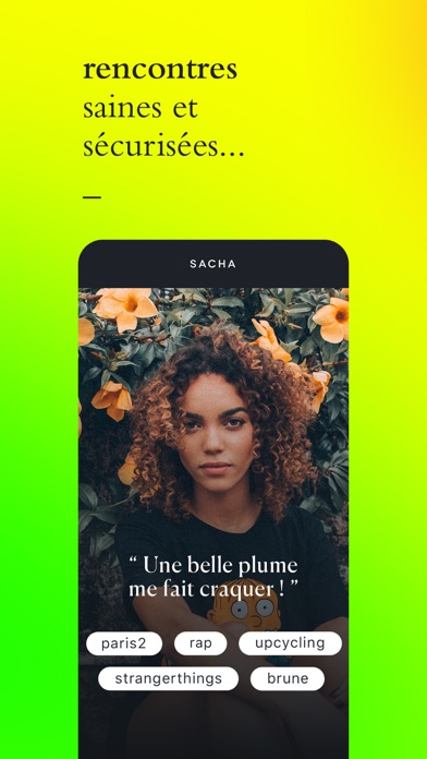 Écran d'accueil Adopte